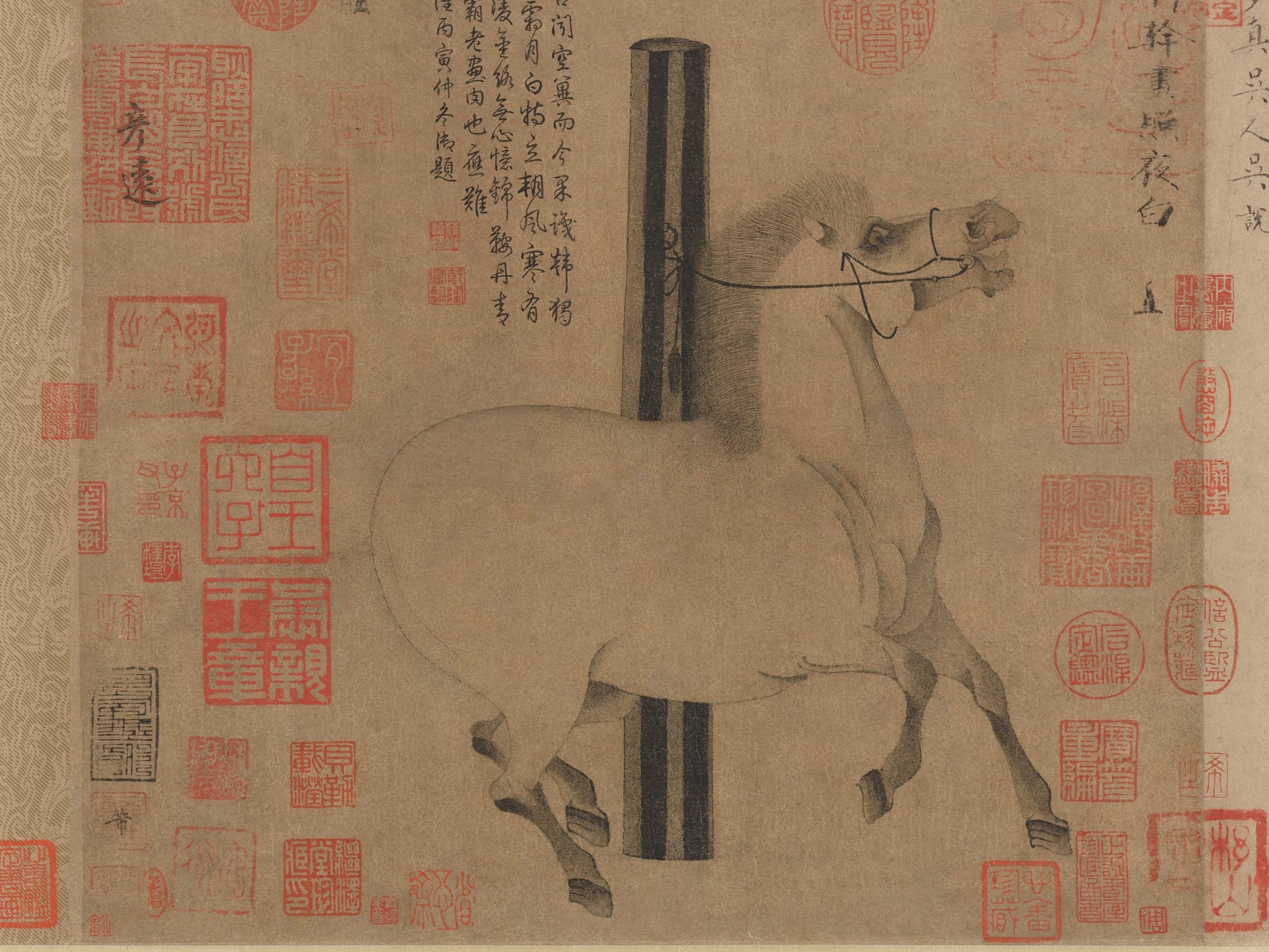 Blanc illuminant la nuit, Han Gan