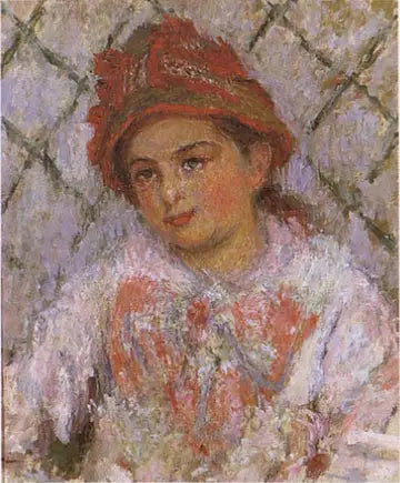 Blanche Hoschedé as a child - Claude Monet