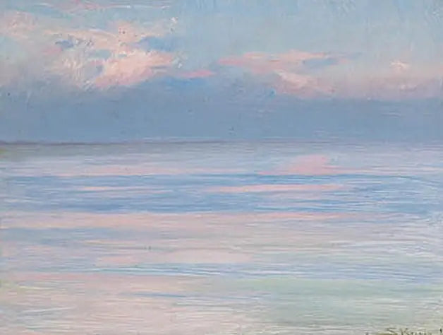 Bleu marine. - Peder Severin Krøyer image 1 copie peinte à la main à l’huile