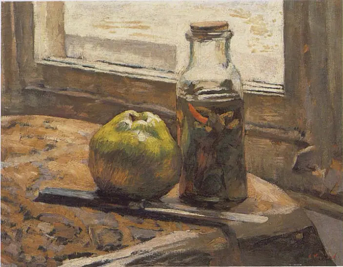 Jar of pickles and apples - Édouard Vuillard