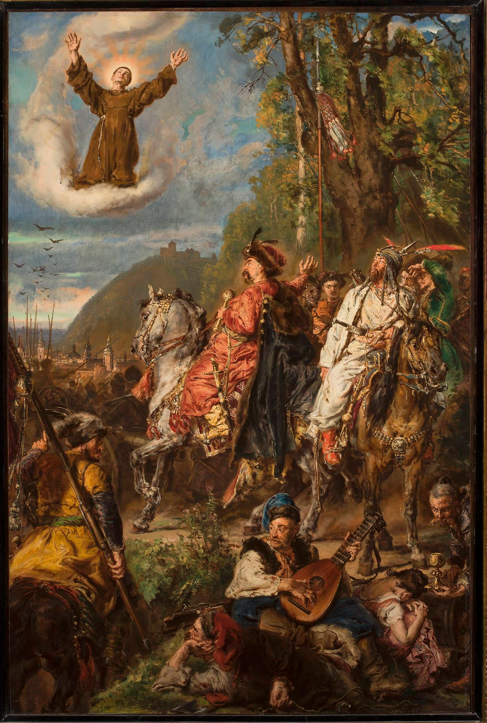 Bohdan Khmelnitski with Tugay Bey near Lviv. - Jan Matejko