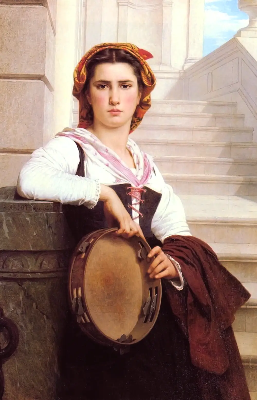 Bohémienne - Pierre Auguste Cot - Alpha Reproduction