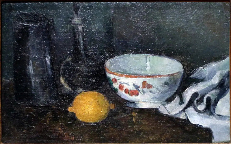 Milk Jug and Lemon, I - Paul Cézanne