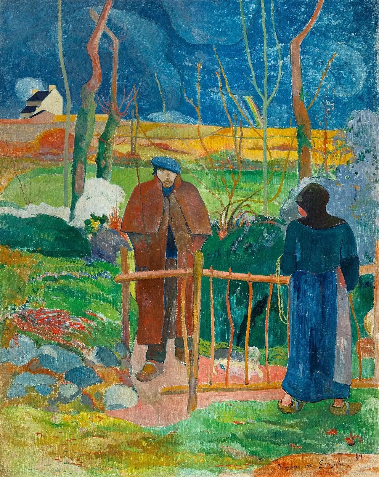 Bonjour Monsieur Gauguin - Paul Gauguin - Alpha Reproduction