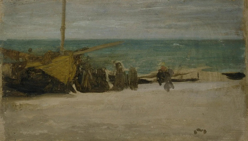 Seaside: Gray and Black - James Abbott McNeill Whistler