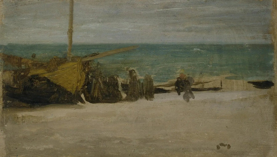 Seaside: Gray and Black - James Abbott McNeill Whistler