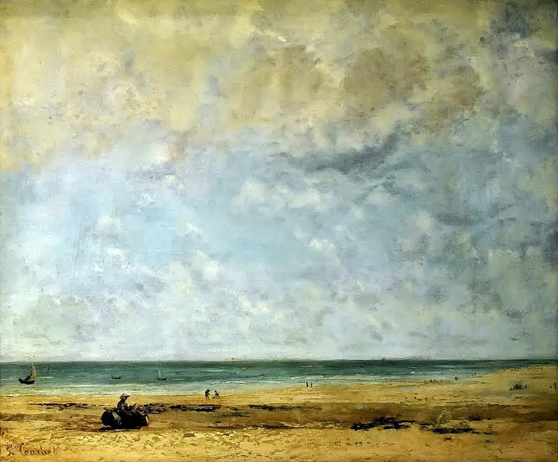 Seaside - Gustave Courbet