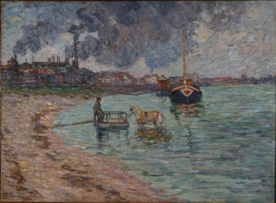 Seine Riverbank at Charenton - Armand Guillaumin