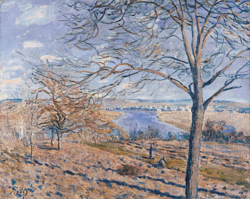 Bank of Loing, autumn effect - Alfred Sisley