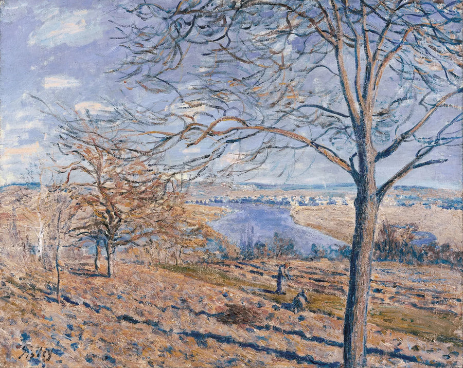 Bank of Loing, autumn effect - Alfred Sisley