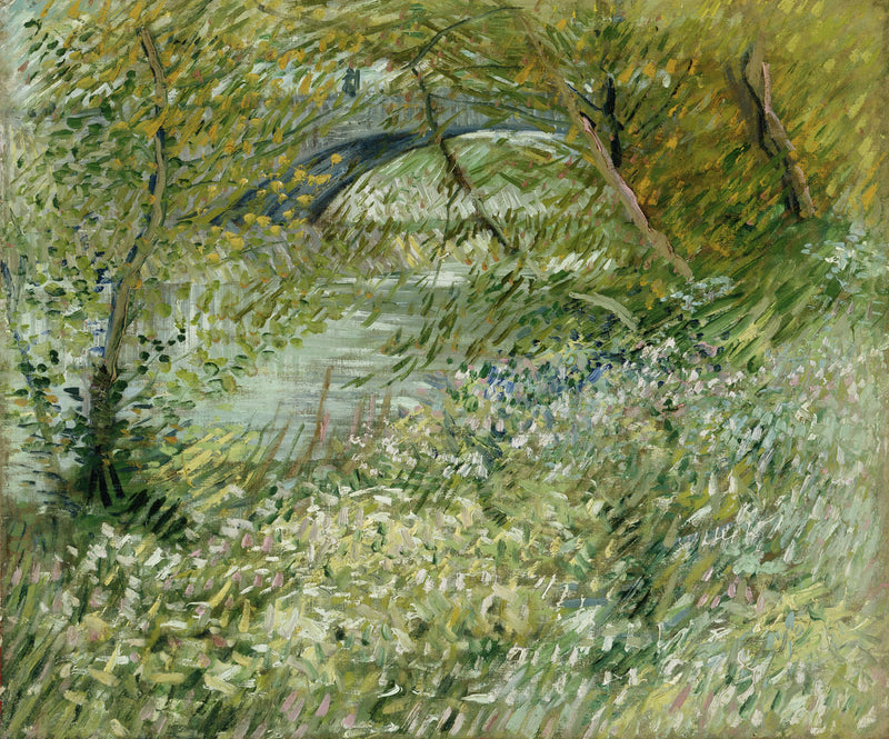 Riverbank in Spring - Vincent van Gogh