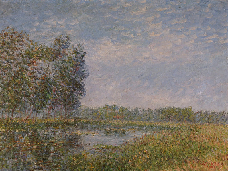 Banks of the Eure, Normandy - Gustave Loiseau