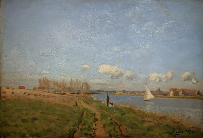 Banks of the Seine at Argenteuil - Alfred Sisley