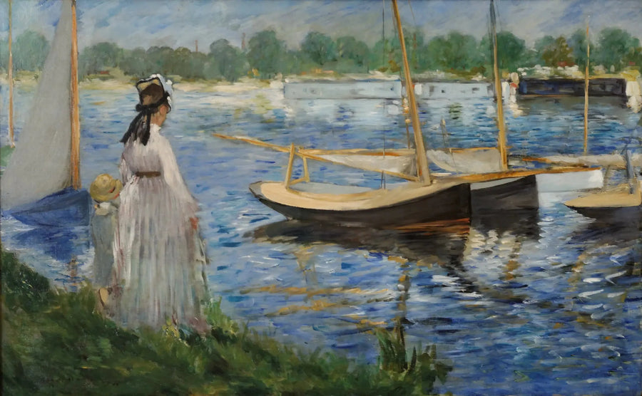Banks of the Seine at Argenteuil - Édouard Manet