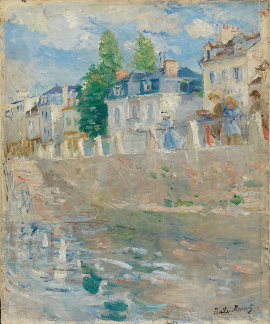 Banks of the Seine - Berthe Morisot