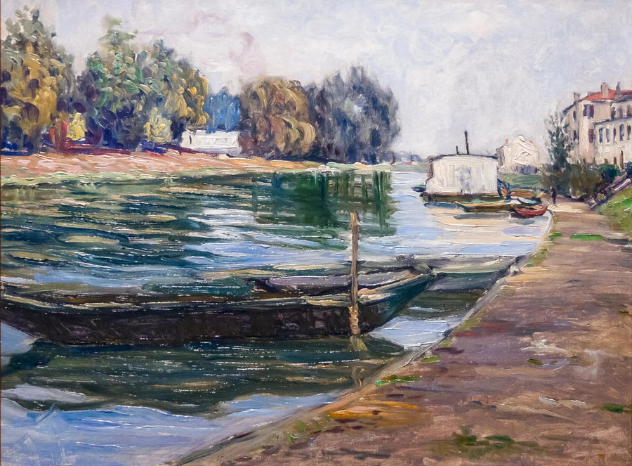 Banks of the Seine - Gustave Caillebotte