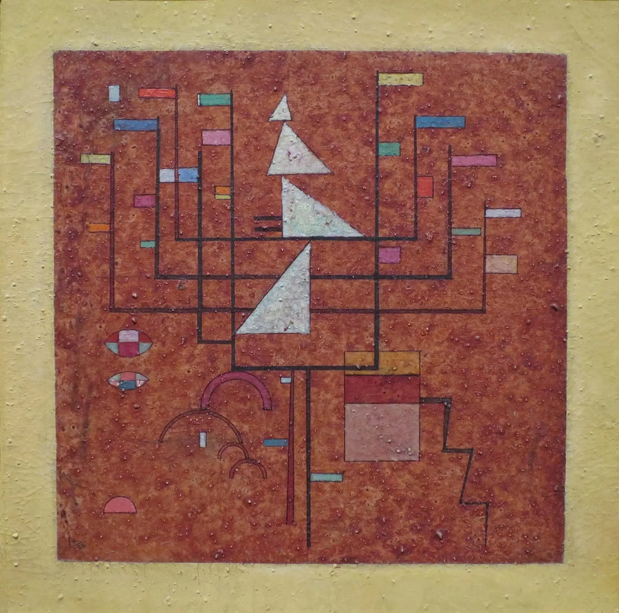 yellow border - Vassily Kandinsky