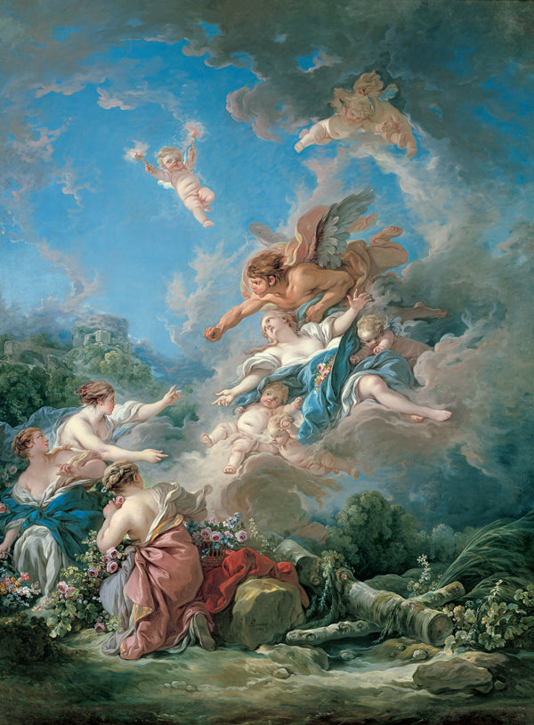 Boreas removes Oreithyie - François Boucher