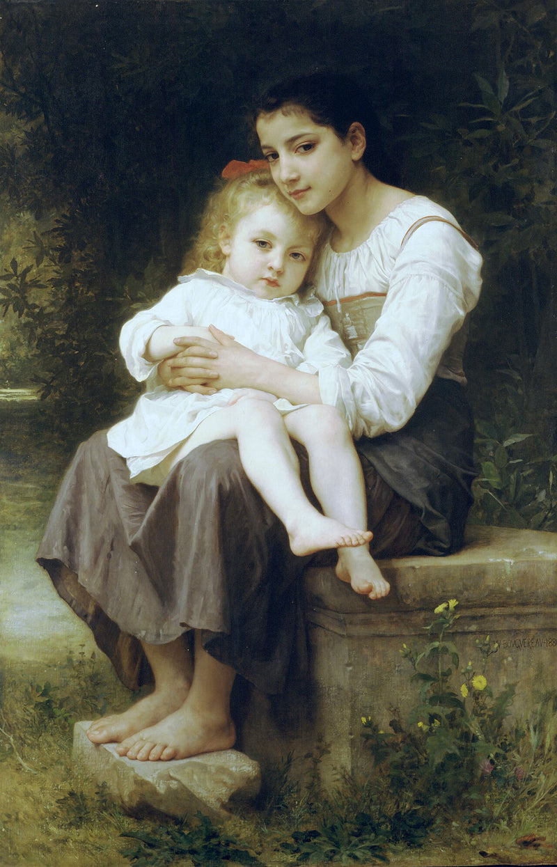 La Sœur aînée (1886) - Bouguereau