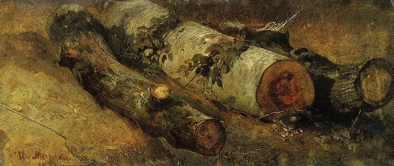 Abattus Birch Trees - Ivan Chichkine