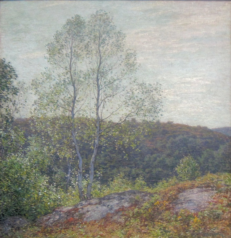 Twin Birches - Willard Metcalf