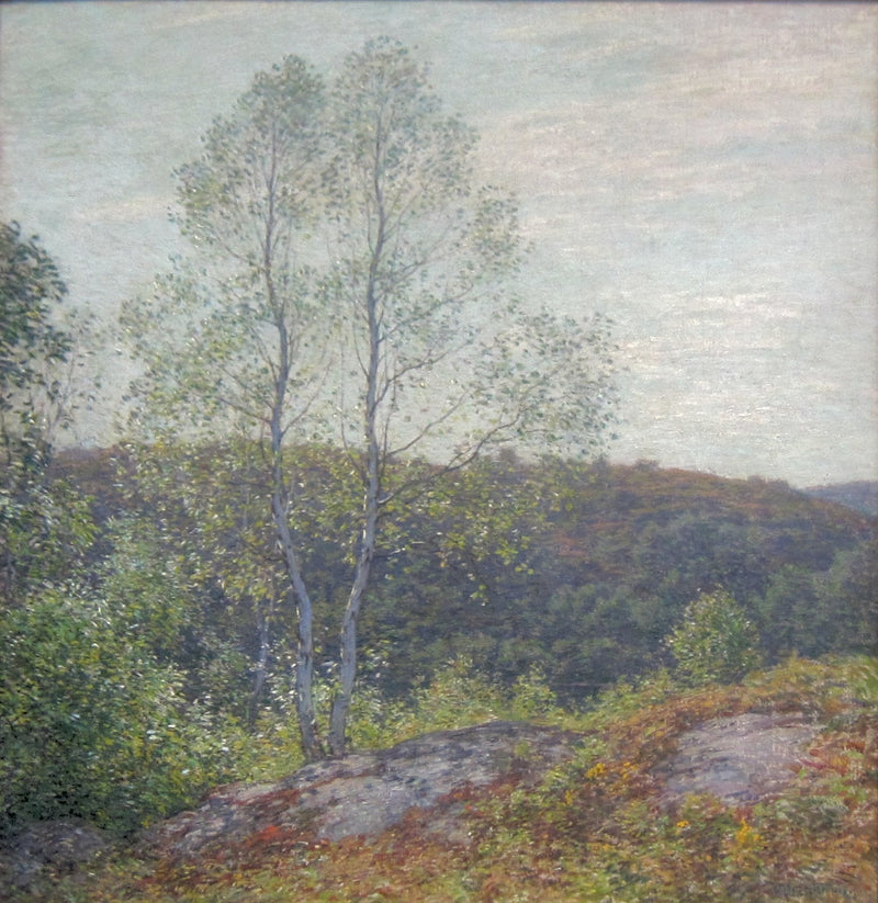 Twin Birches - Willard Metcalf