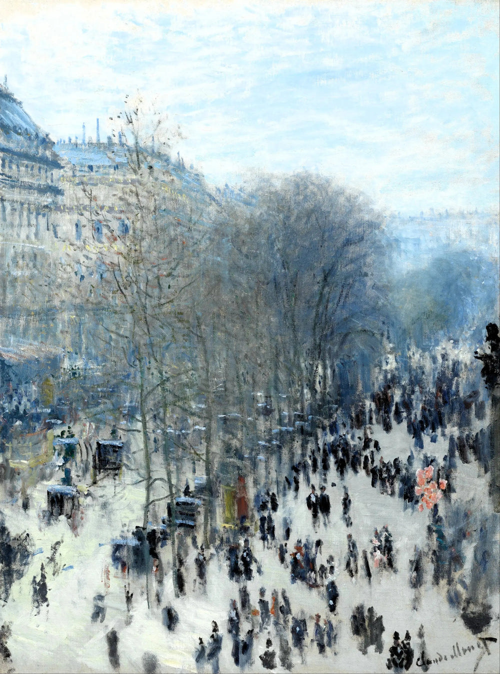 Boulevard des Capucines - Claude Monet image 1 tableau peint à l’huile sur toile