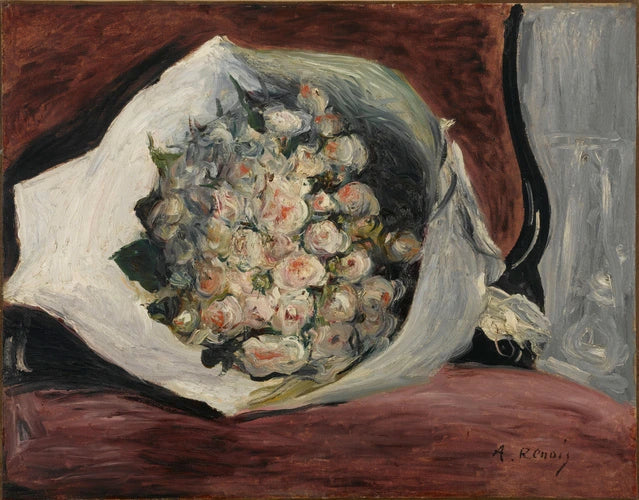 Bouquet in a Box - Pierre-Auguste Renoir