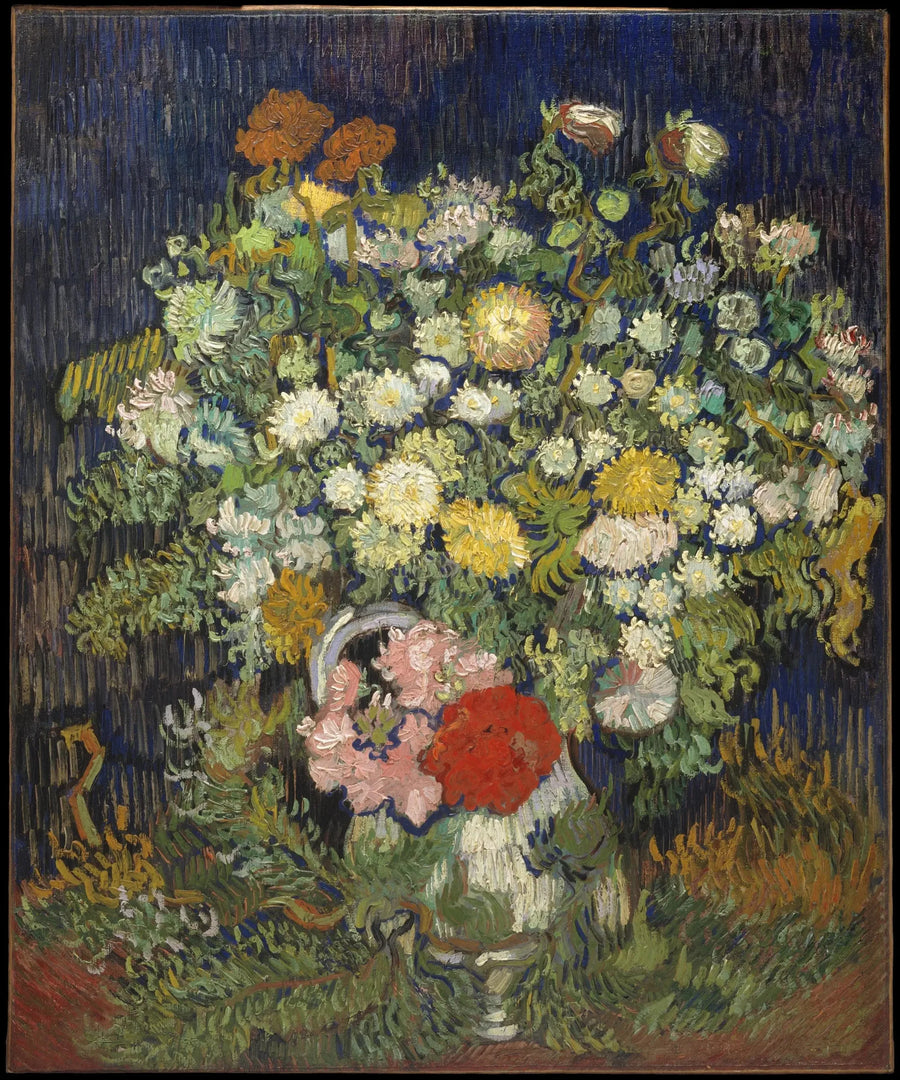 Bouquet of flowers in a vase - Vincent van Gogh