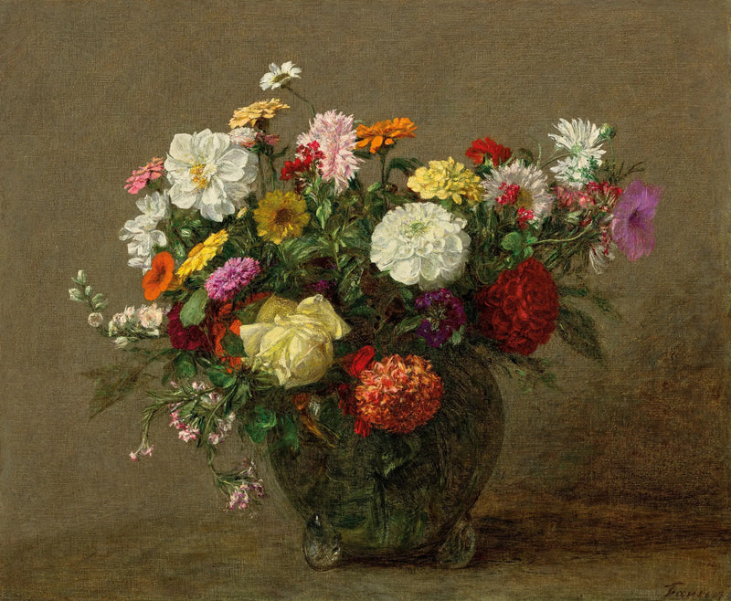 Garden Bouquet - Henri Fantin-Latour