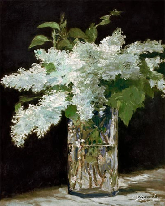 Bouquet de lilas - Edouard Manet - Reproductions de tableaux et peintures haut de gamme