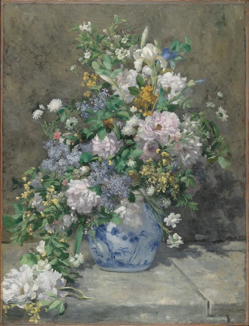 Spring Bouquet - Pierre-Auguste Renoir
