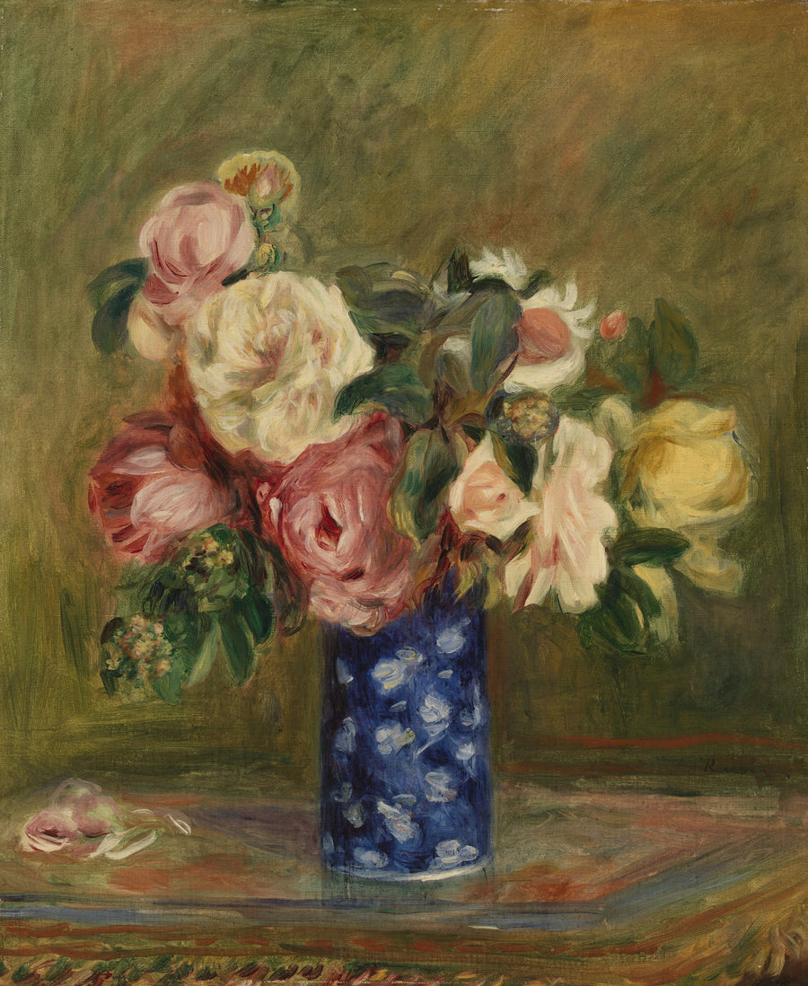 Bouquet of Roses (The Bouquet of Roses) - Pierre-Auguste Renoir