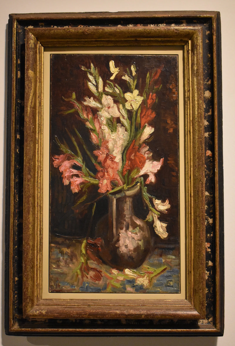 Bouquet of gladioli in various colors - Vincent van Gogh