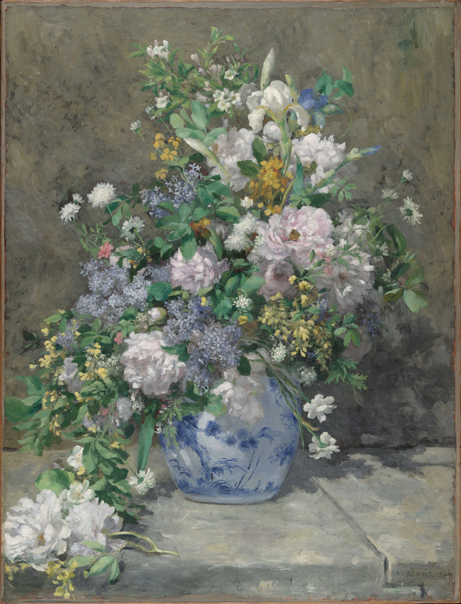 Spring Bouquet - Pierre-Auguste Renoir
