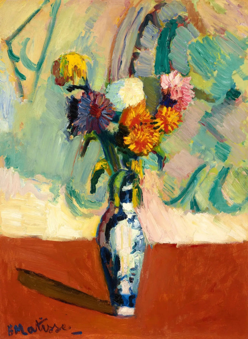 Bouquet, Chinese vase - Henri Matisse