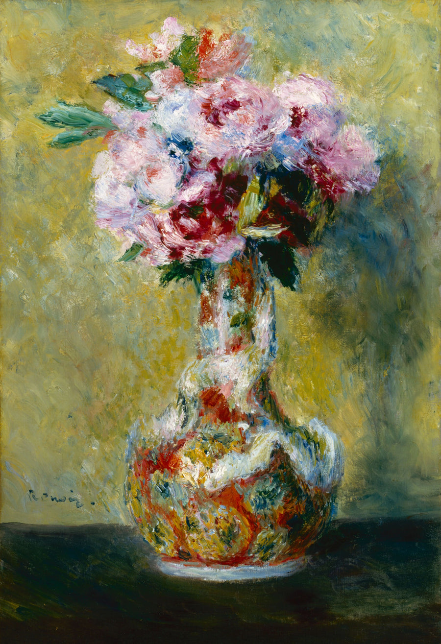 Bouquet in a Vase - Pierre-Auguste Renoir