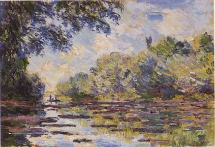 Arm of the Seine at Giverny - Claude Monet