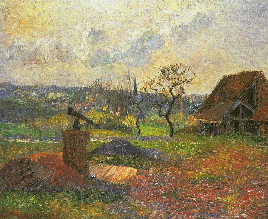 Brickworks of Éragny - Camille Pissarro