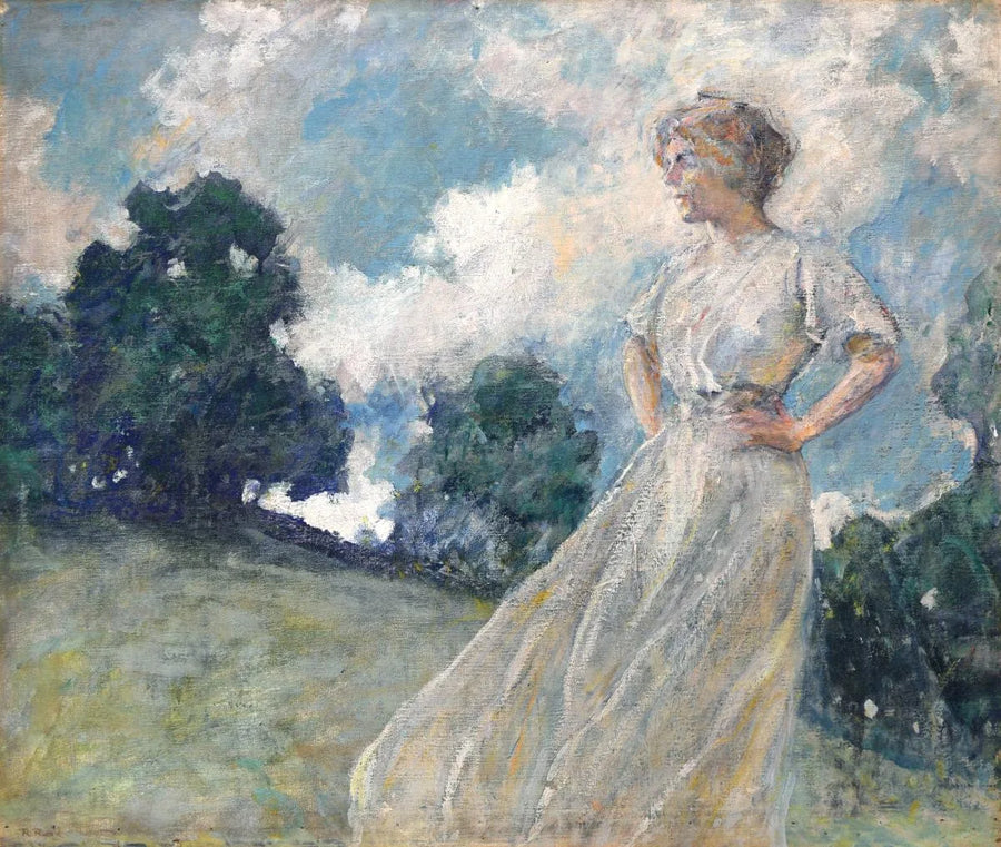 Summer Breezes - Robert Lewis Reid