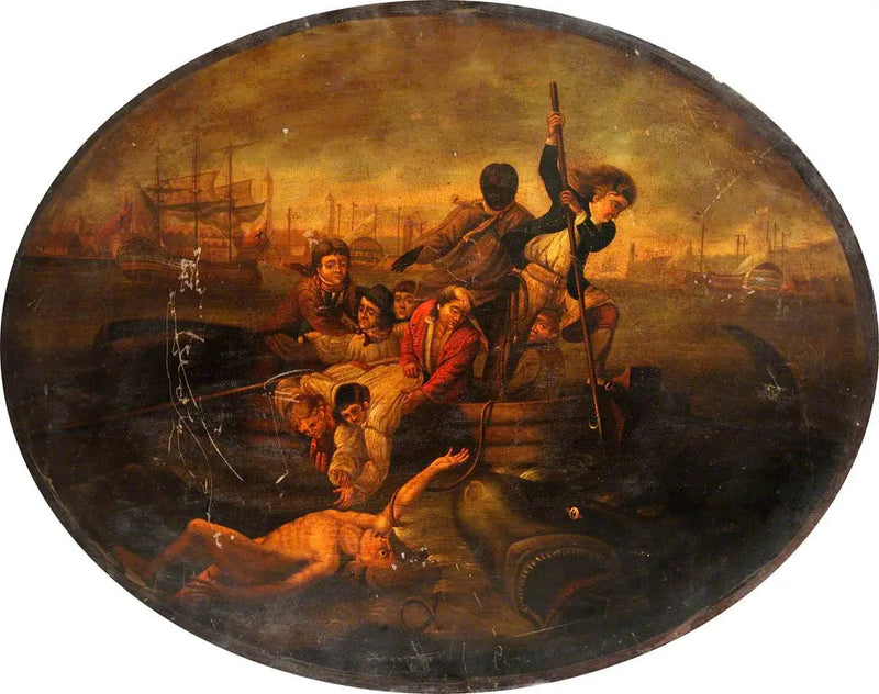 Brook Watson Attacked by a Shark in Havana Harbor, 1749 - John Singleton Copley