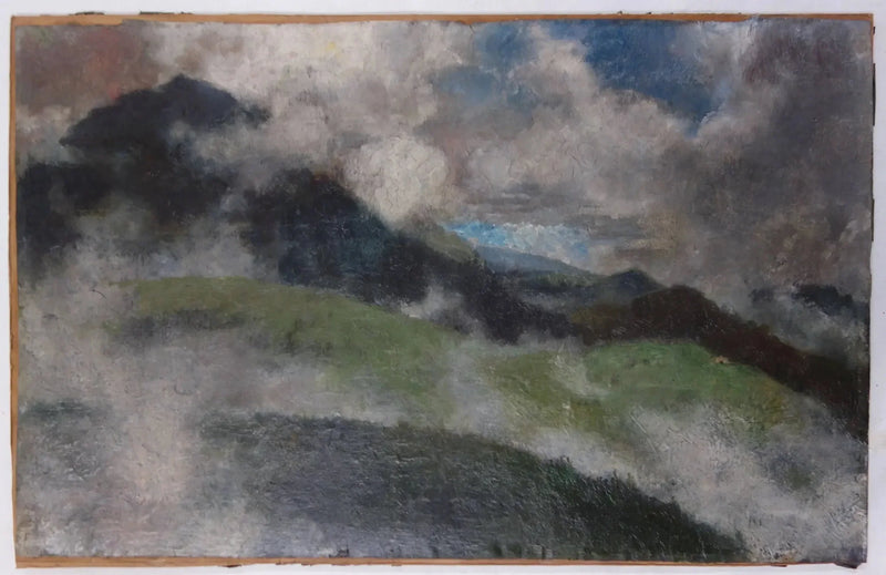 Rising Fog - Franz Marc