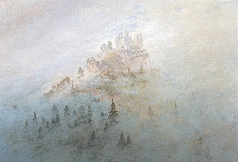Morning Mist in the Mountains - Caspar David Friedrich