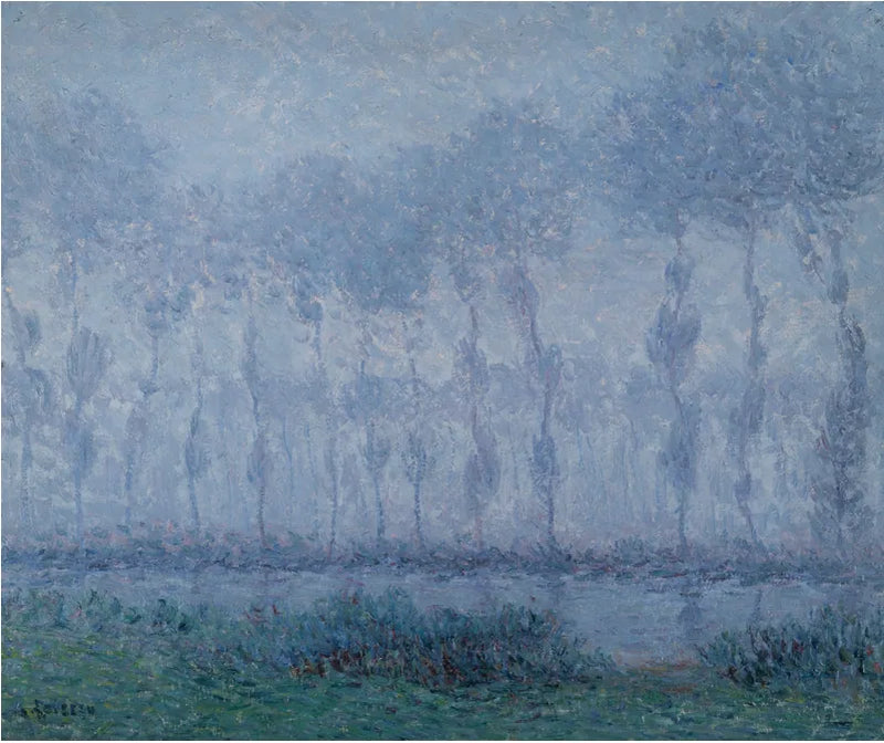 Mist over the Eure, Saint-Cyr - Gustave Loiseau