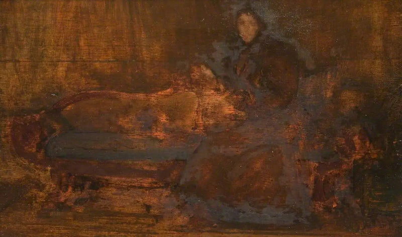 Brown and Gold: Lady Eden - James Abbott McNeill Whistler