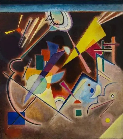 Dark Brown - Vassily Kandinsky