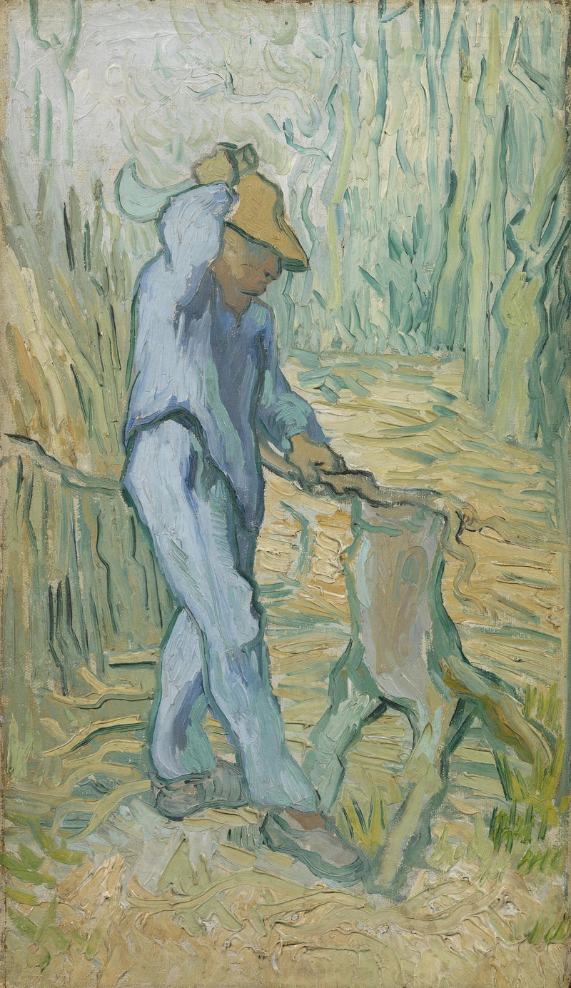 The Woodcutter (after Millet) - Vincent van Gogh