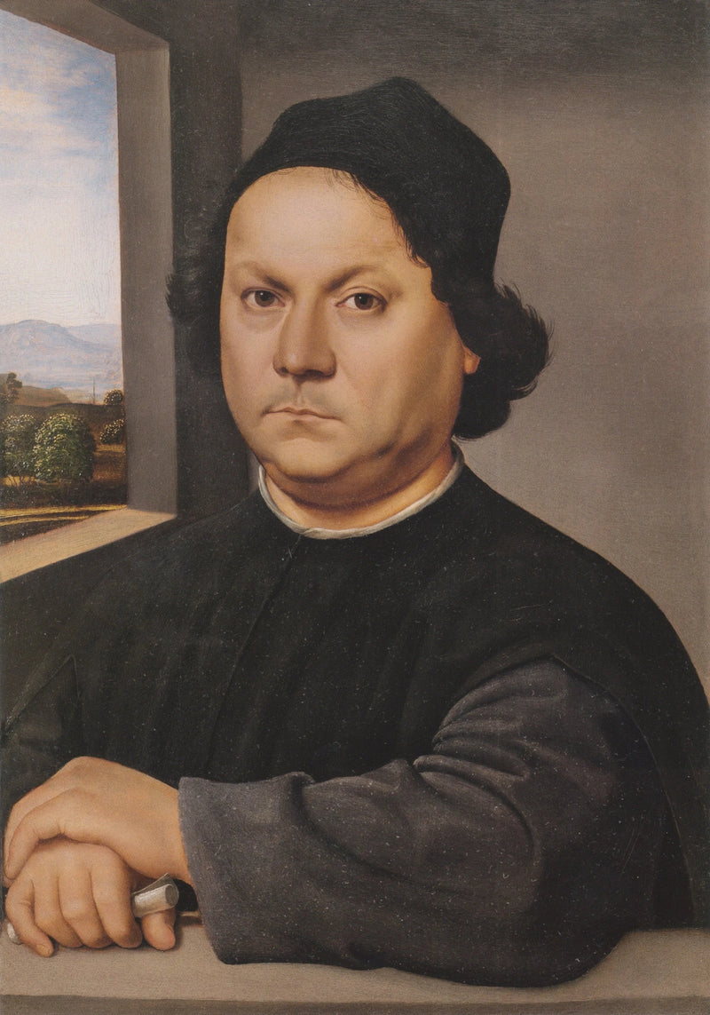 Portrait of Perugino - Raphael Sanzio