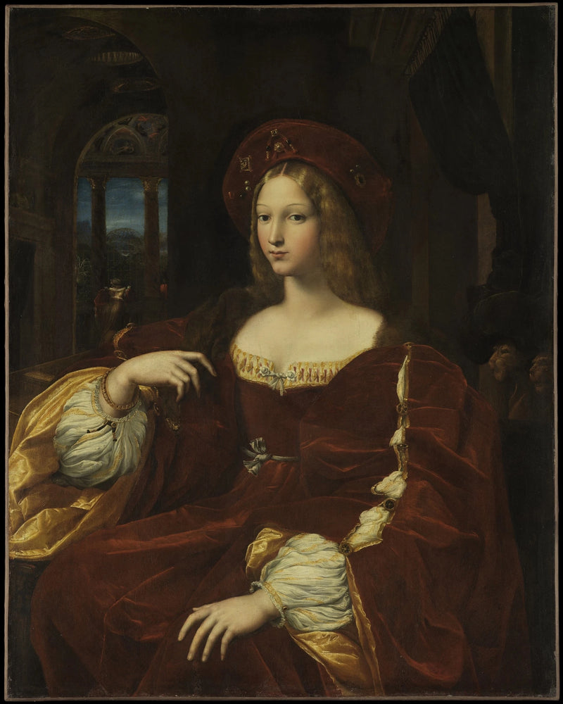 Portrait of Isabelle de Requesens, Viceroy of Naples - Raphael Sanzio