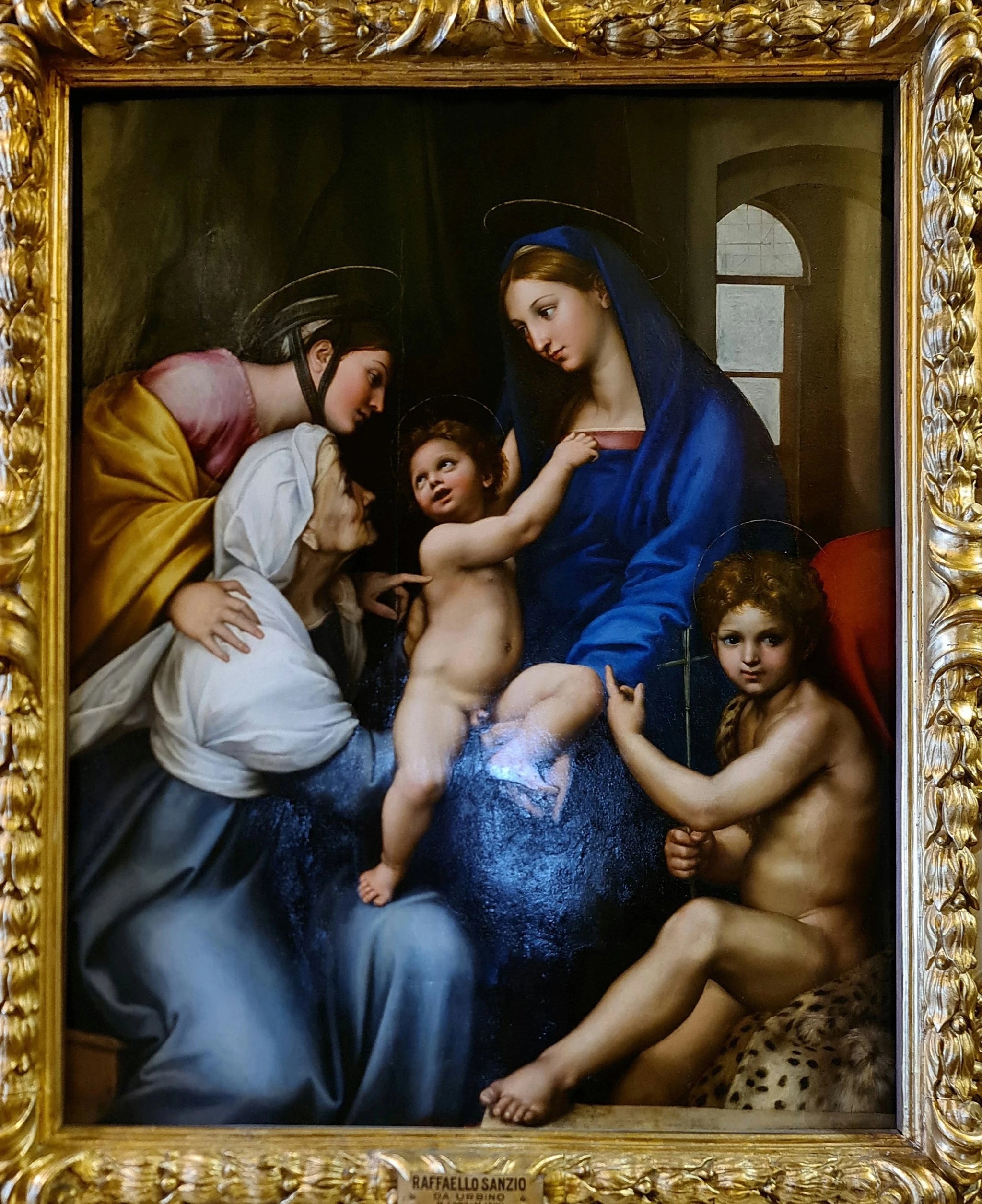 La Vierge de l'Impannata - Raphaël Sanzio - Réproduction huile sur toile